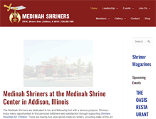 Tablet Screenshot of medinah.org